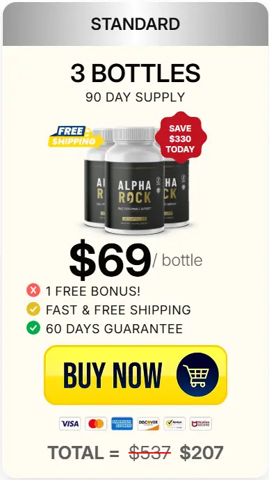 AlphaRock Buy Three Bottles